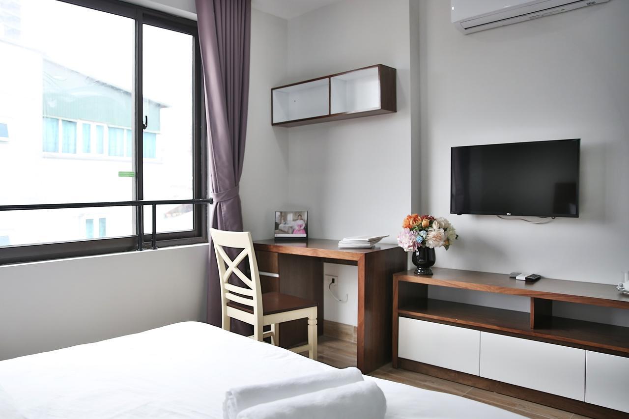 วี-เฮาส์ 6 เซอร์วิซ อพาร์ตเมนต์ Aparthotel ฮานอย ภายนอก รูปภาพ