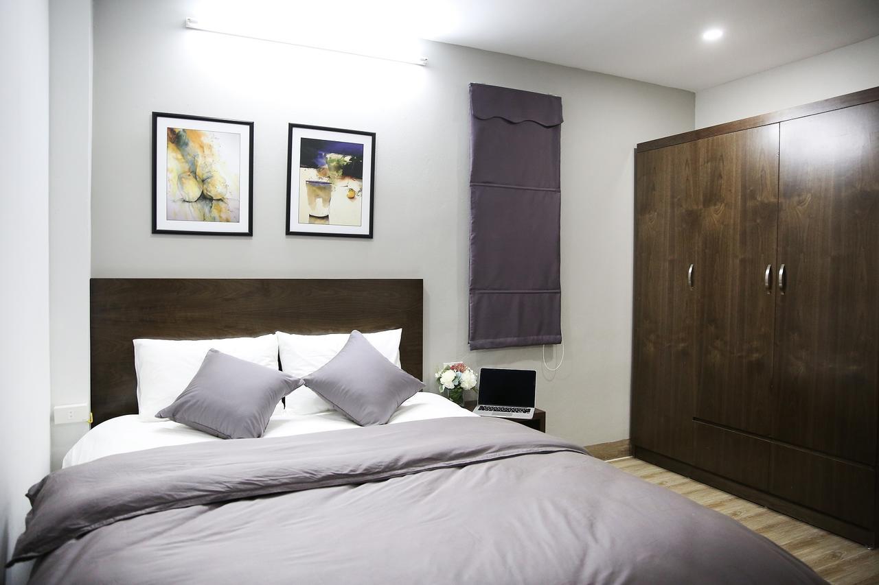 วี-เฮาส์ 6 เซอร์วิซ อพาร์ตเมนต์ Aparthotel ฮานอย ภายนอก รูปภาพ