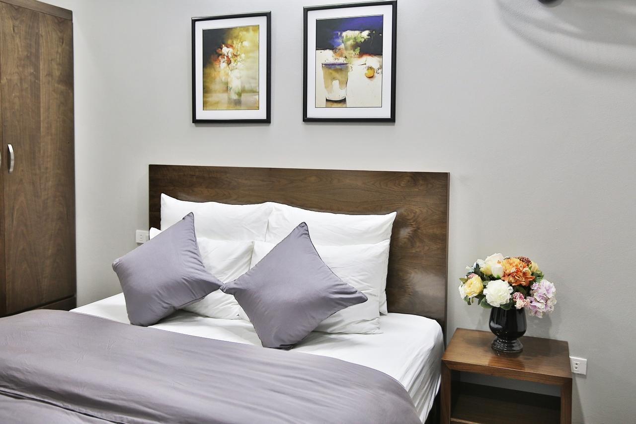 วี-เฮาส์ 6 เซอร์วิซ อพาร์ตเมนต์ Aparthotel ฮานอย ภายนอก รูปภาพ