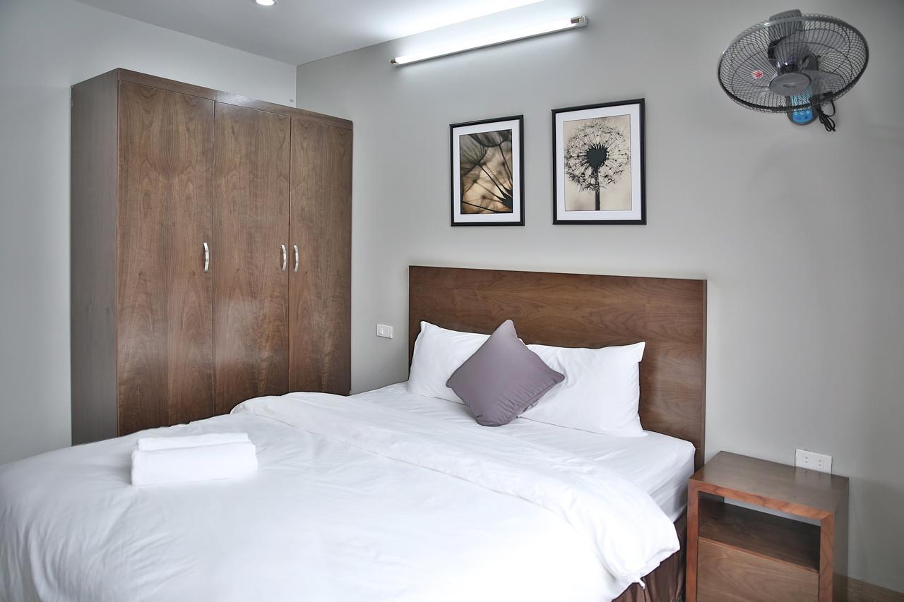 วี-เฮาส์ 6 เซอร์วิซ อพาร์ตเมนต์ Aparthotel ฮานอย ภายนอก รูปภาพ