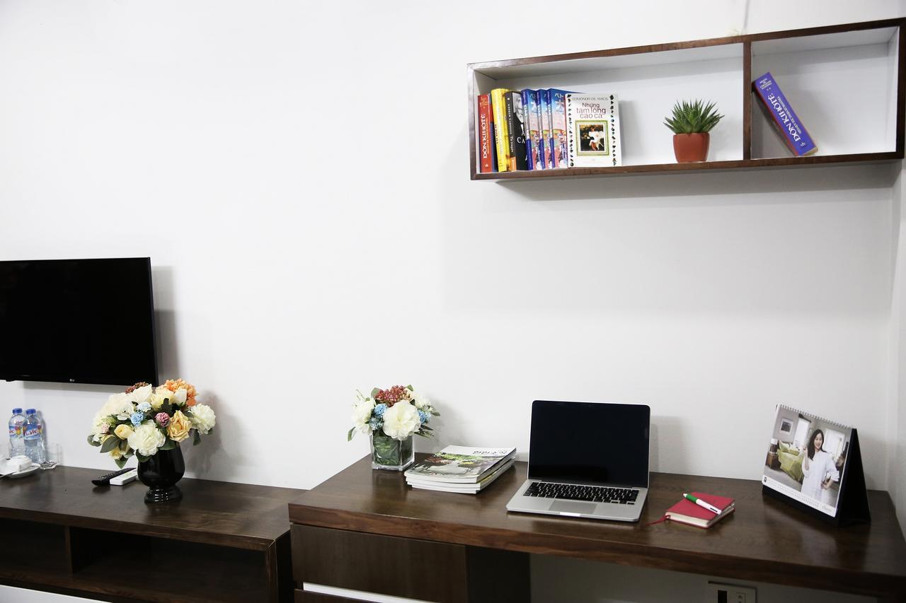 วี-เฮาส์ 6 เซอร์วิซ อพาร์ตเมนต์ Aparthotel ฮานอย ภายนอก รูปภาพ