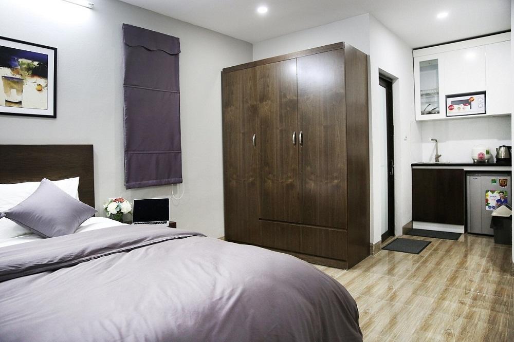 วี-เฮาส์ 6 เซอร์วิซ อพาร์ตเมนต์ Aparthotel ฮานอย ภายนอก รูปภาพ