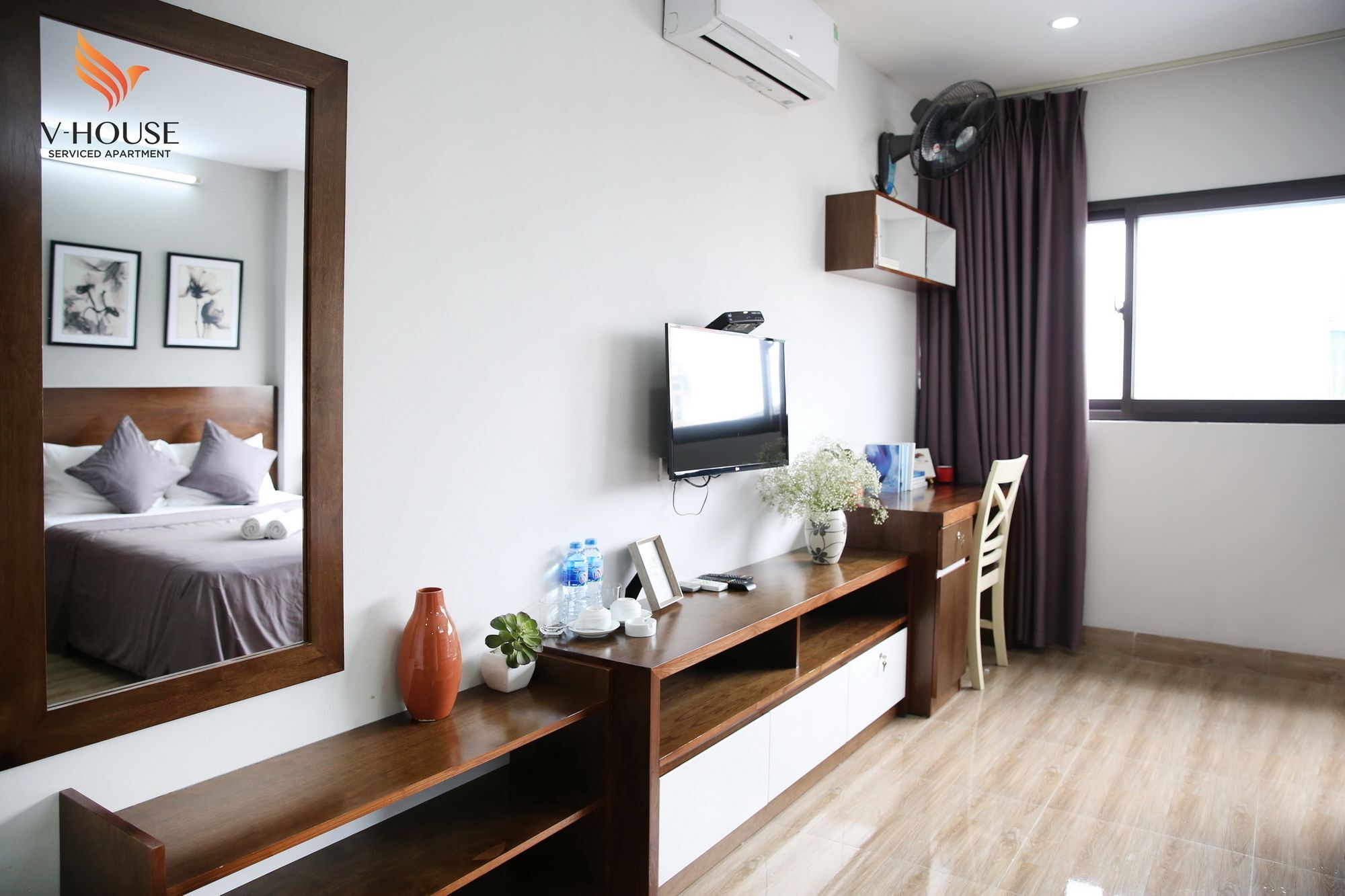 วี-เฮาส์ 6 เซอร์วิซ อพาร์ตเมนต์ Aparthotel ฮานอย ภายนอก รูปภาพ