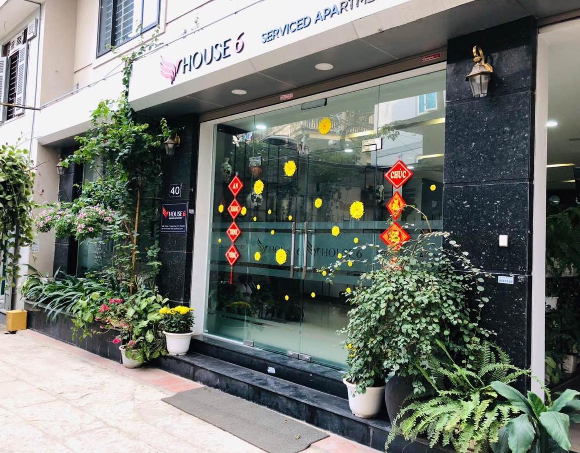 วี-เฮาส์ 6 เซอร์วิซ อพาร์ตเมนต์ Aparthotel ฮานอย ภายนอก รูปภาพ